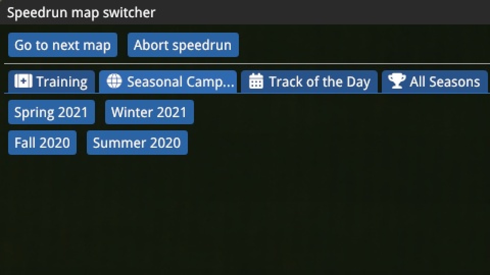 Speedrun map switcher