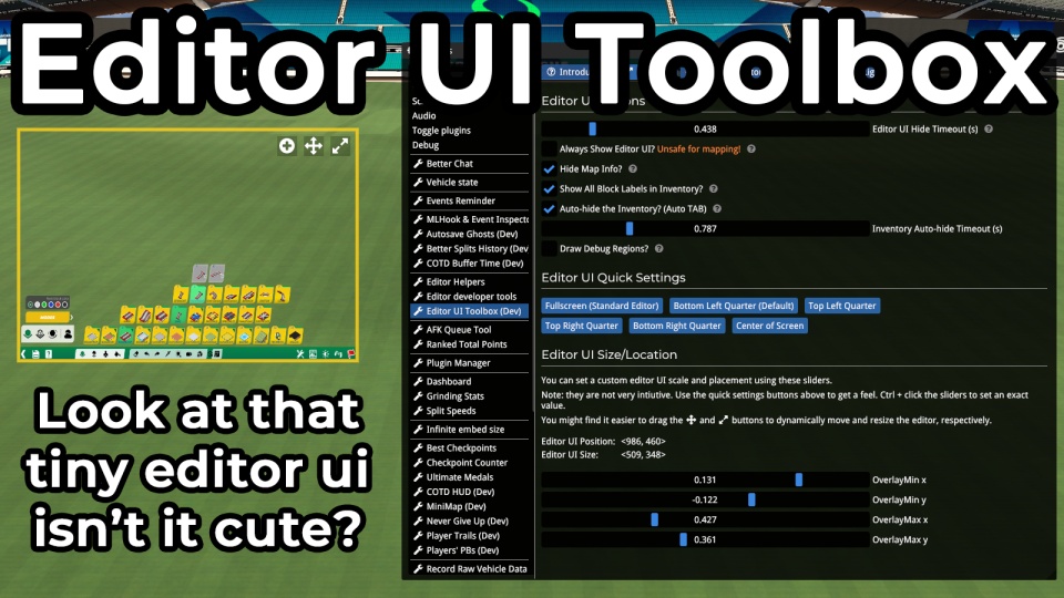 Editor UI Toolbox