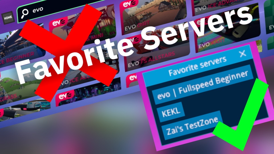Favorite Servers