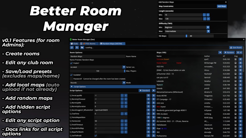 Better Room Manager