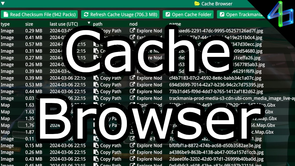 Cache Browser