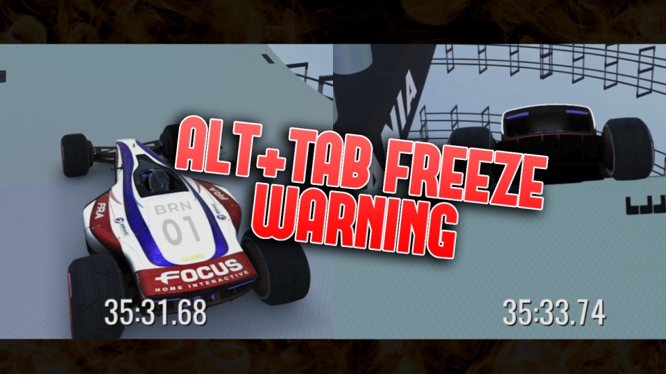 Alt+Tab Freeze Warning