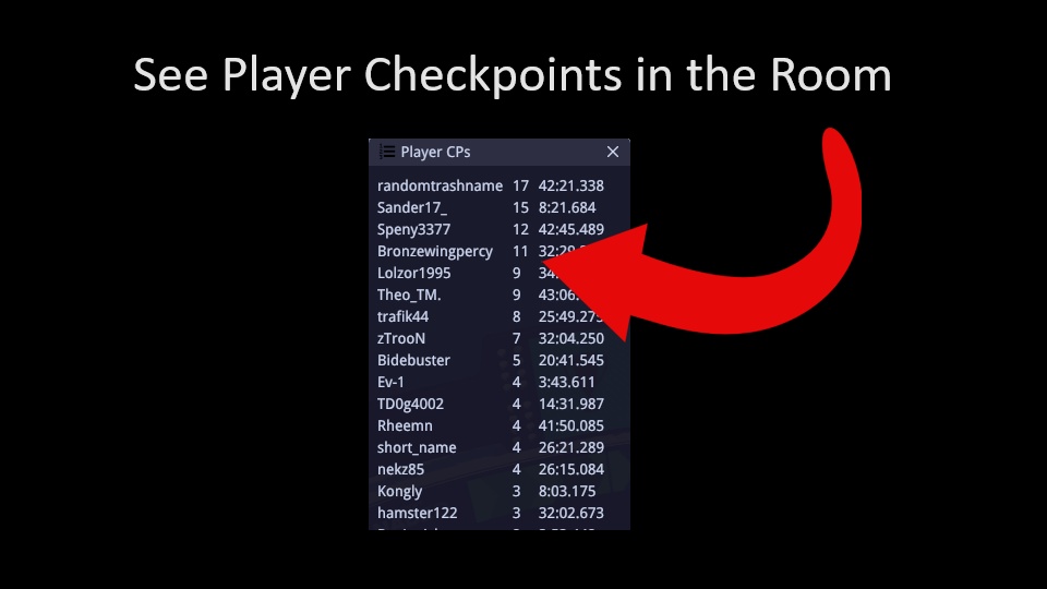 Player Checkpoints