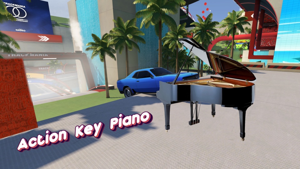 Action Key Piano