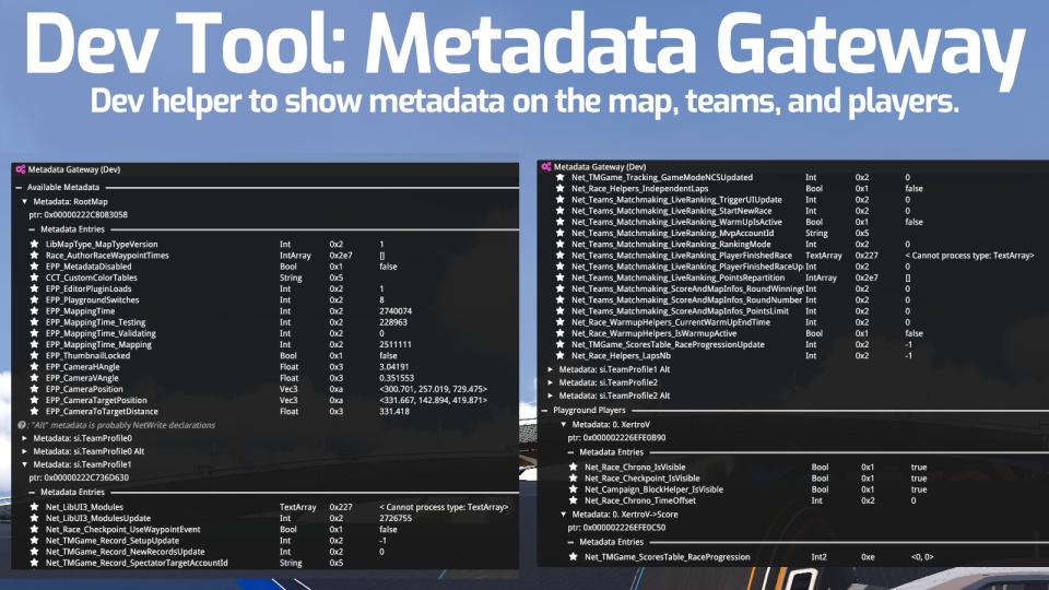 Metadata Gateway (Dev Tool)